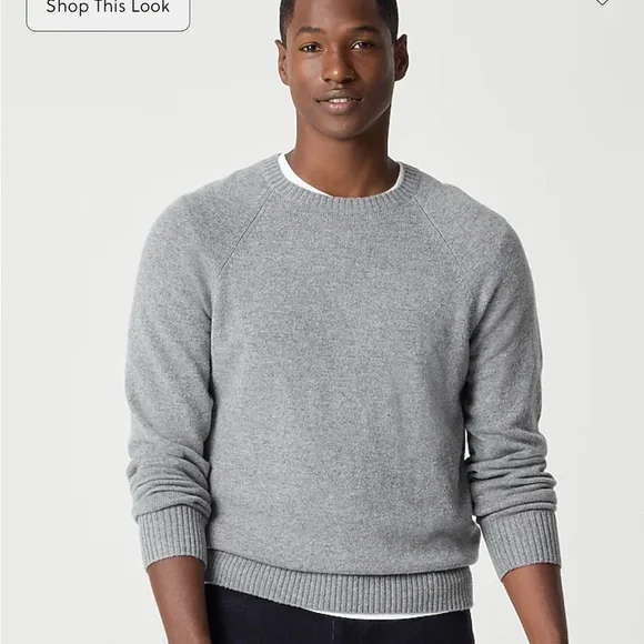 J. Crew Factory Crewneck sweater in supersoft lambswool blend - Picture 2 of 5